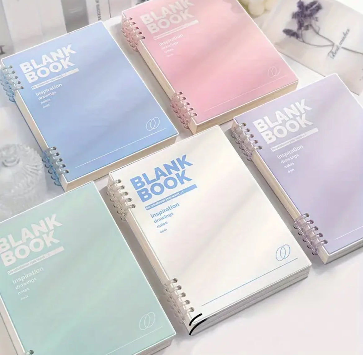 (Pre-order) Pastel notebook