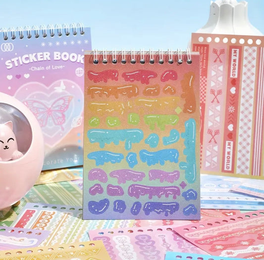 (Pre-Order) Libër me stickers “Chain Of Love”