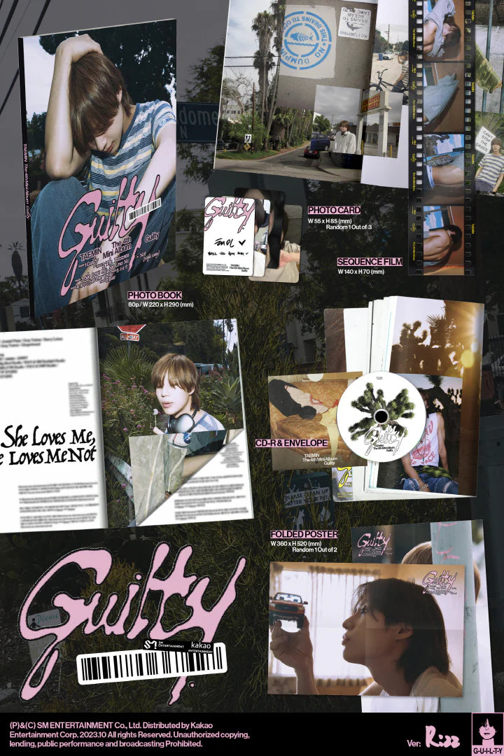 TAEMIN - Guilty PHOTOBOOK
