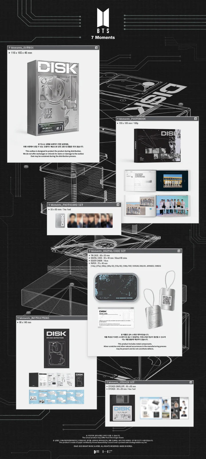 BTS - 7 moments