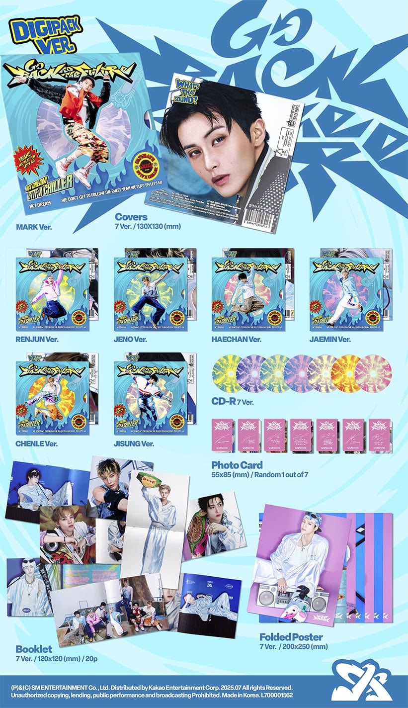 NCT DREAM - Go Back To The Future (Digipack Ver.)