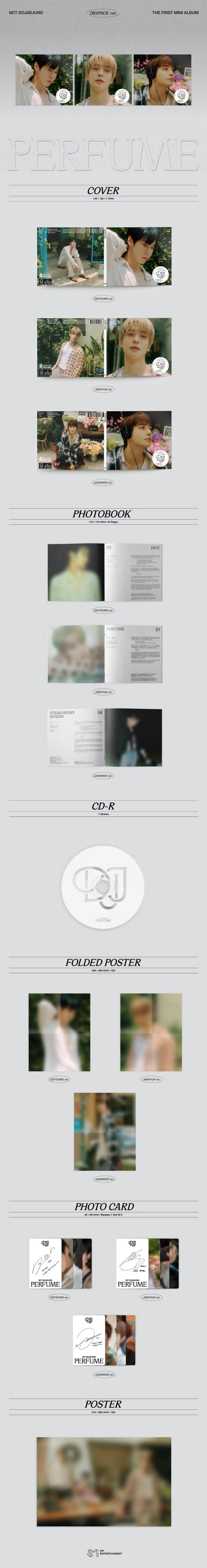 NCT DOJAEJUNG - PERFUME Digipack