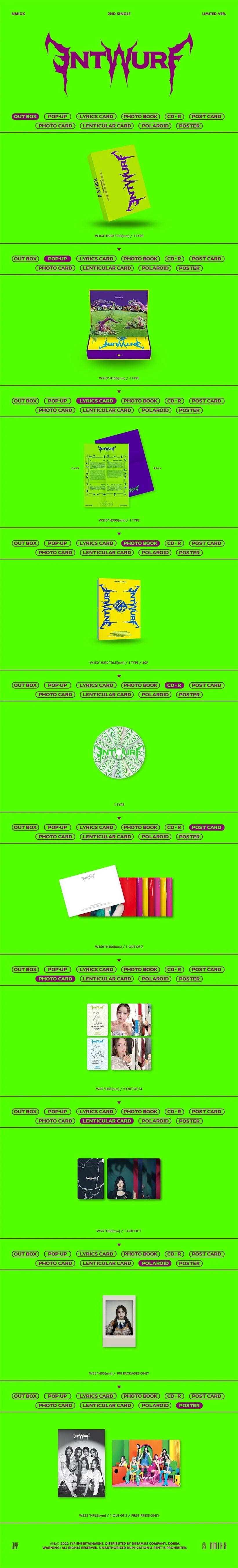 NMIXX - ENTWURF Limited Ver.
