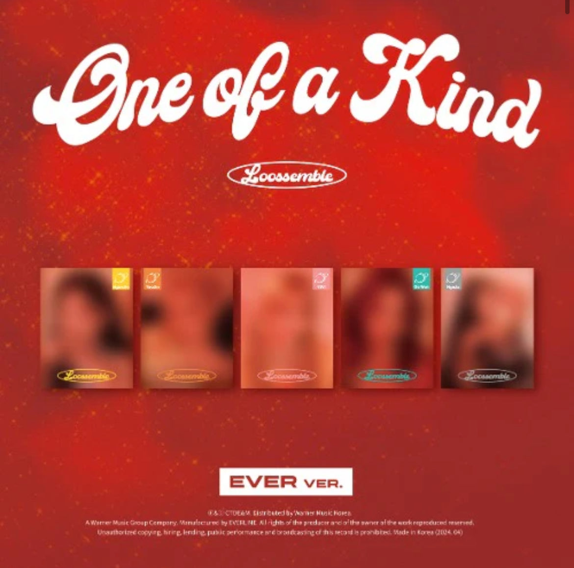 LOOSSEMBLE - ONE OF A KIND EVER MUSIC ALBUM RANDOM Version