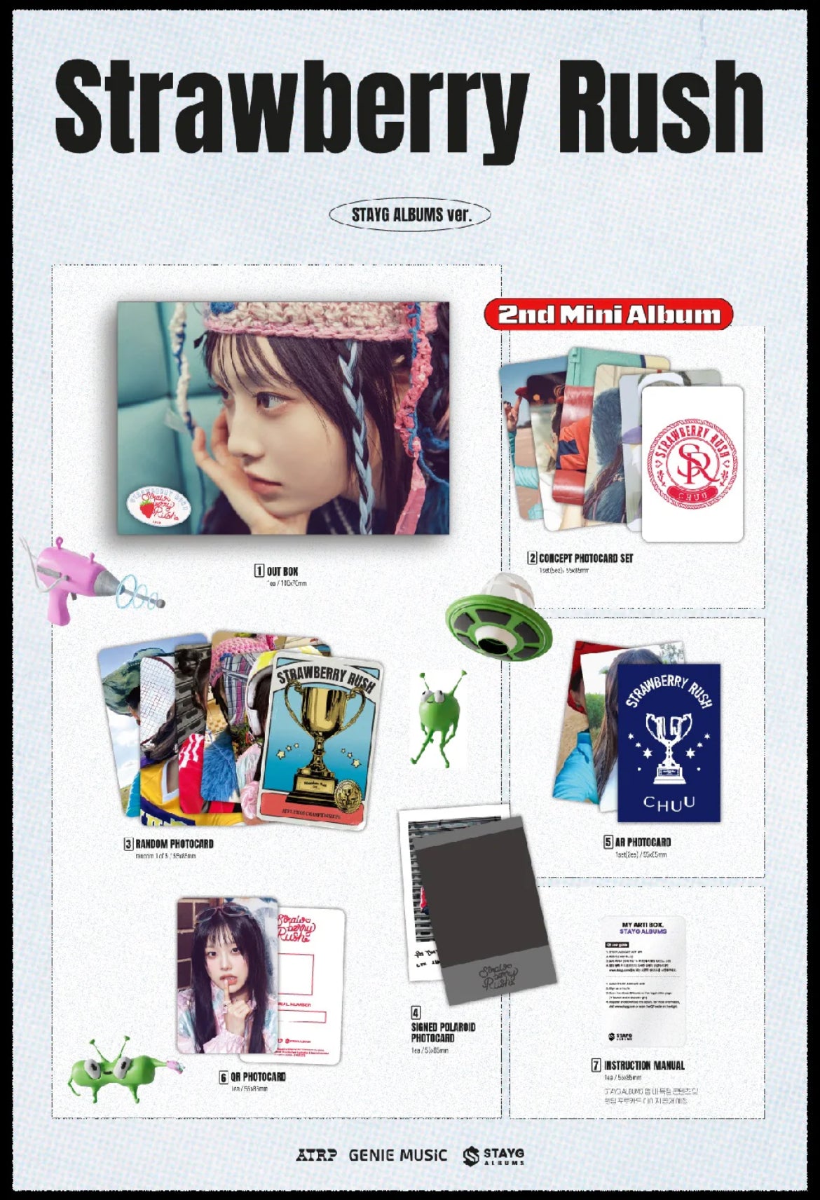 CHUU - STRAWBERRY RUSH STAYG ALBUM Version