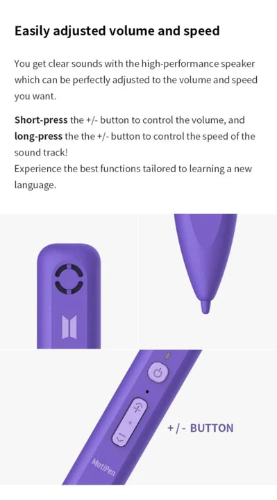 BTS - LEARN KOREAN WITH BTS MOTIPEN ONLY