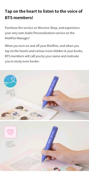 BTS - LEARN KOREAN WITH BTS MOTIPEN ONLY