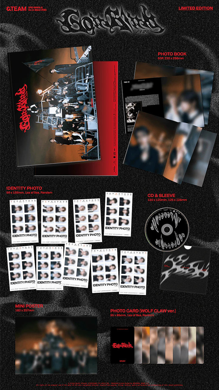 &TEAM - GO IN BLIND + WEVERSE SHOP GIFT LIMITED EDITION