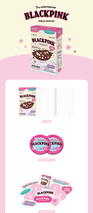 BLACKPINK - 2023 DEBUT ANNIVERSARY CEREAL DECO KIT
