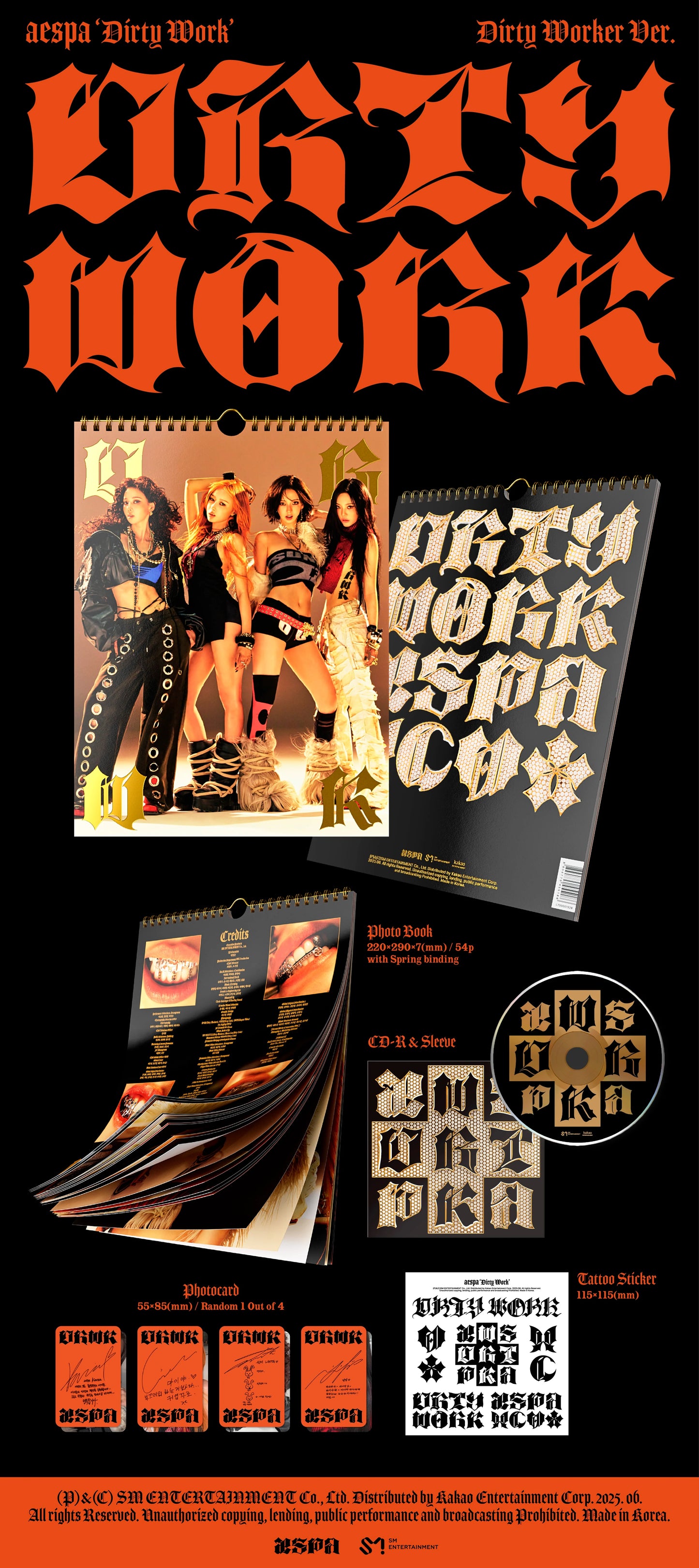 aespa - DIRTY WORK DIRTY (WORKER Ver)