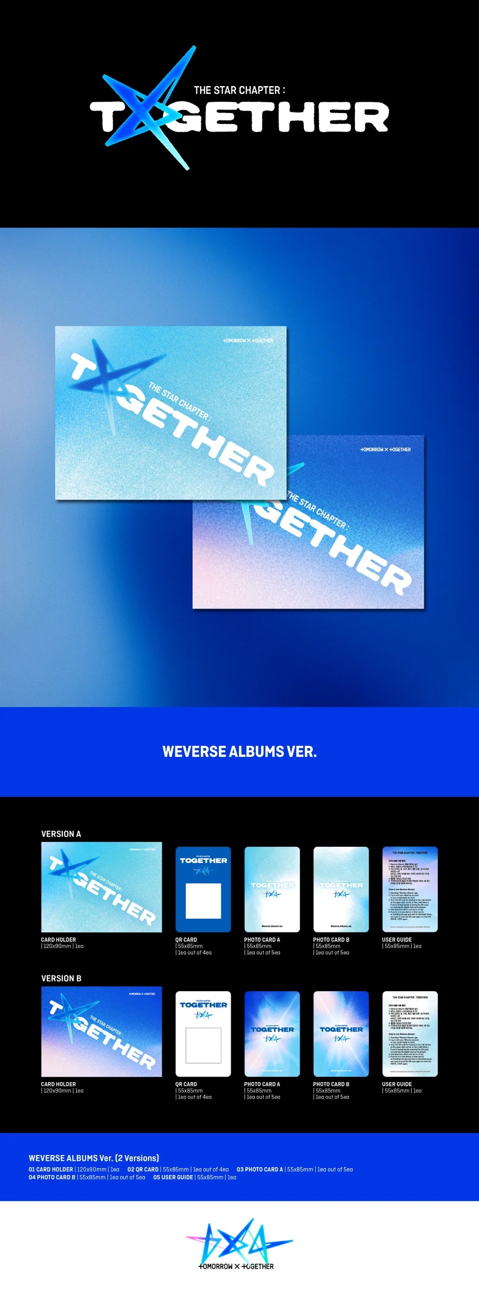 TXT - [THE STAR CHAPTER : TOGETHER] WEVERSE ALBUMS