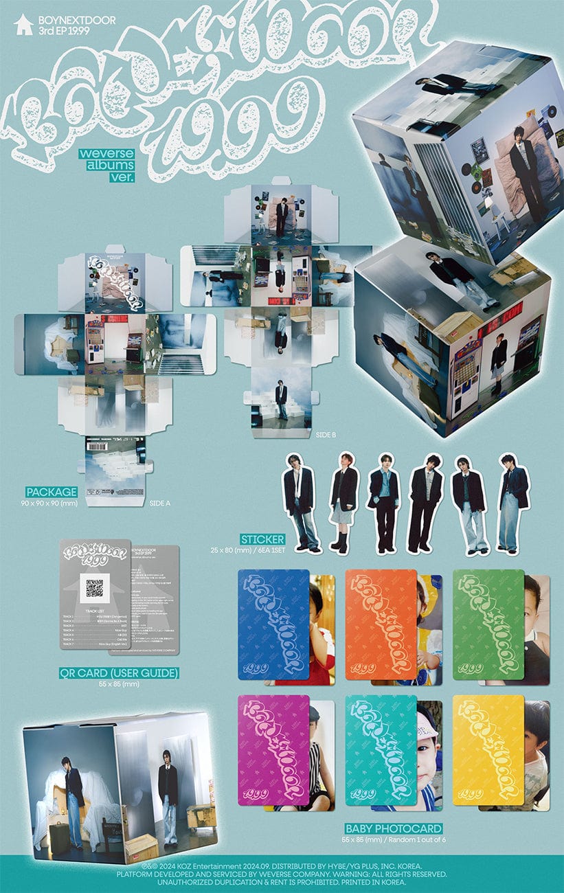 BOYNEXTDOOR - 19.99 (Weverse Album Ver.)