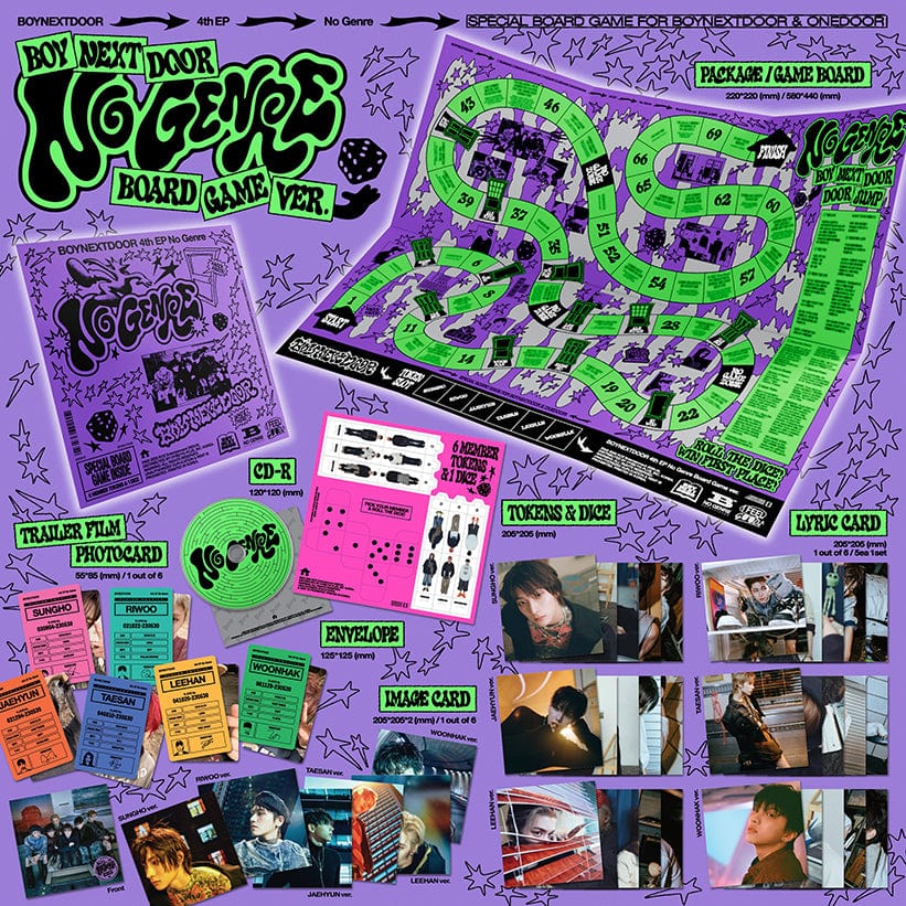 BOYNEXTDOOR - No Genre (Board Game ver.) RANDOM