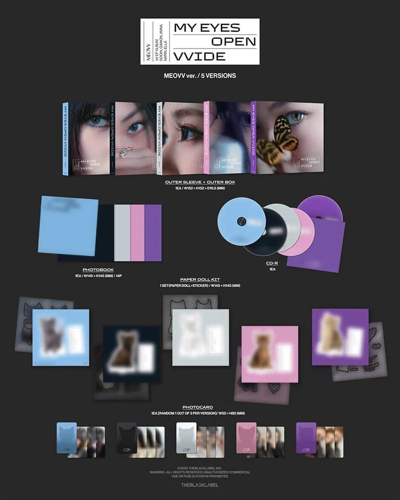 MEOVV - MY EYES OPEN VVIDE (MEOVV ver.) RANDOM