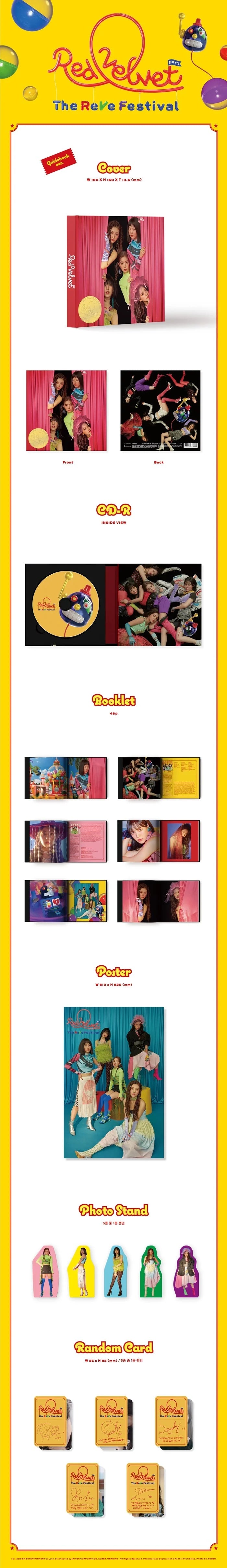 Red Velvet - The Reve Festival Day 1 (GUIDE BOOK Version)