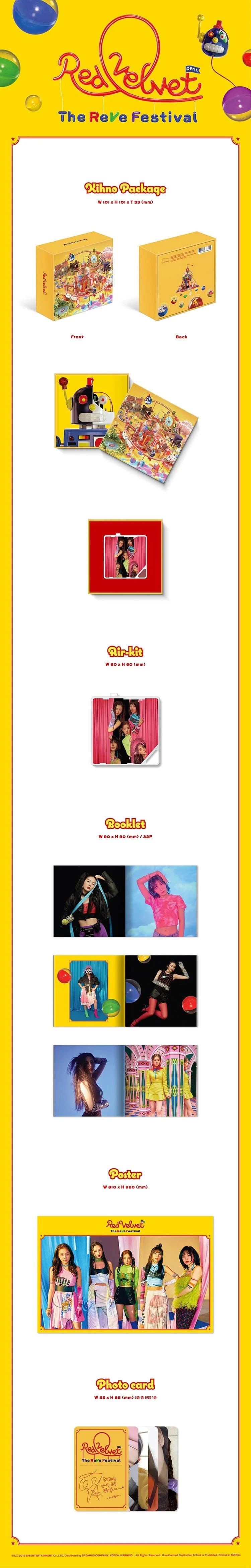 Red Velvet - THE REVE FESTIVAL DAY 1 (Kihno Album)