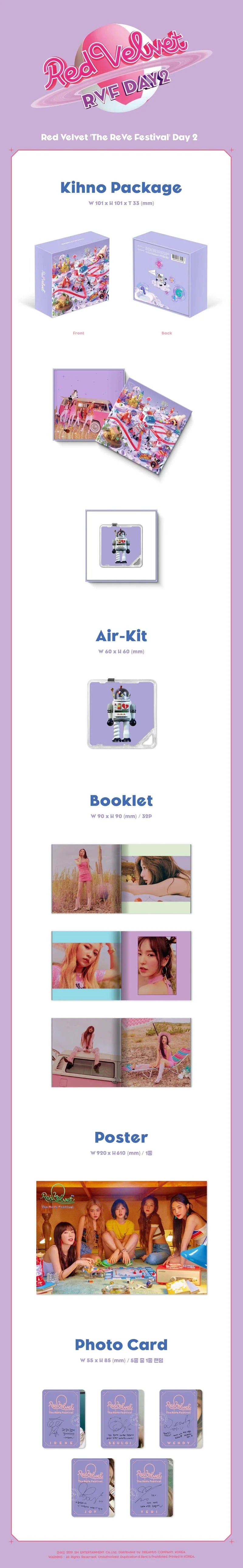Red Velvet - THE REVE FESTIVAL DAY 2 (Kihno Album)