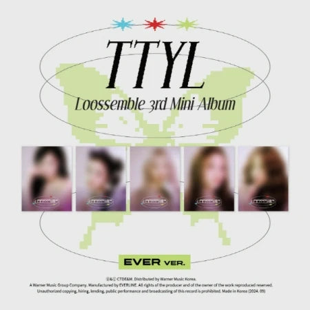 LOOSSEMBLE - TTYL EVER MUSIC ALBUM RANDOM Version