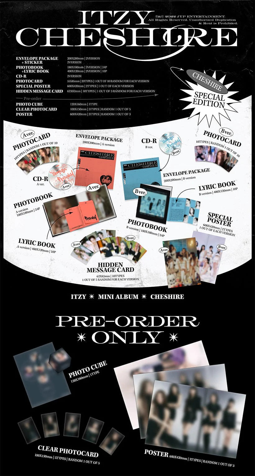 ITZY - CHESHIRE SPECIAL EDITION