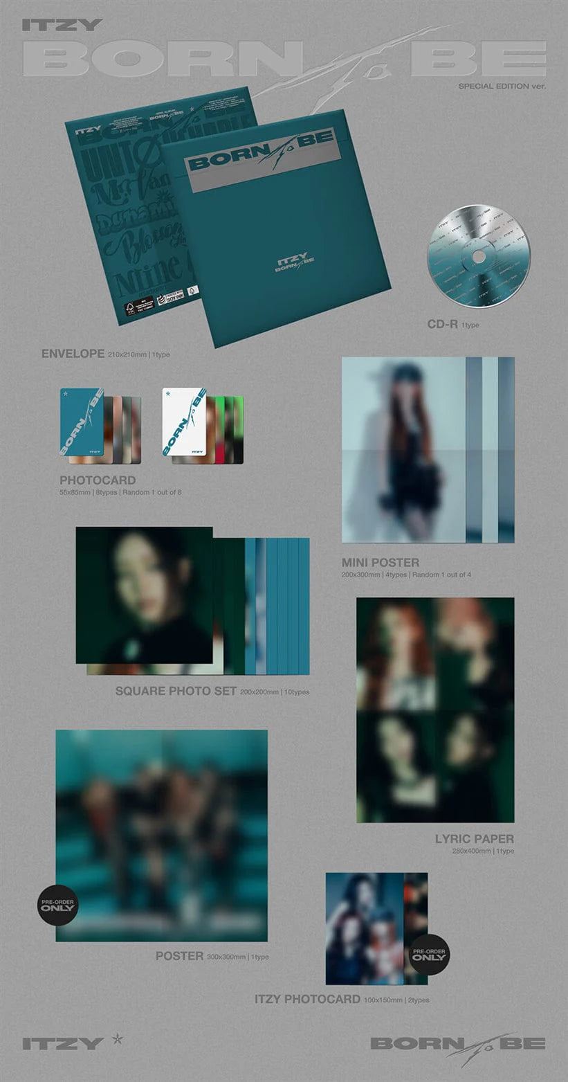 ITZY - BORN TO BE (Mr. Vampire Ver.)