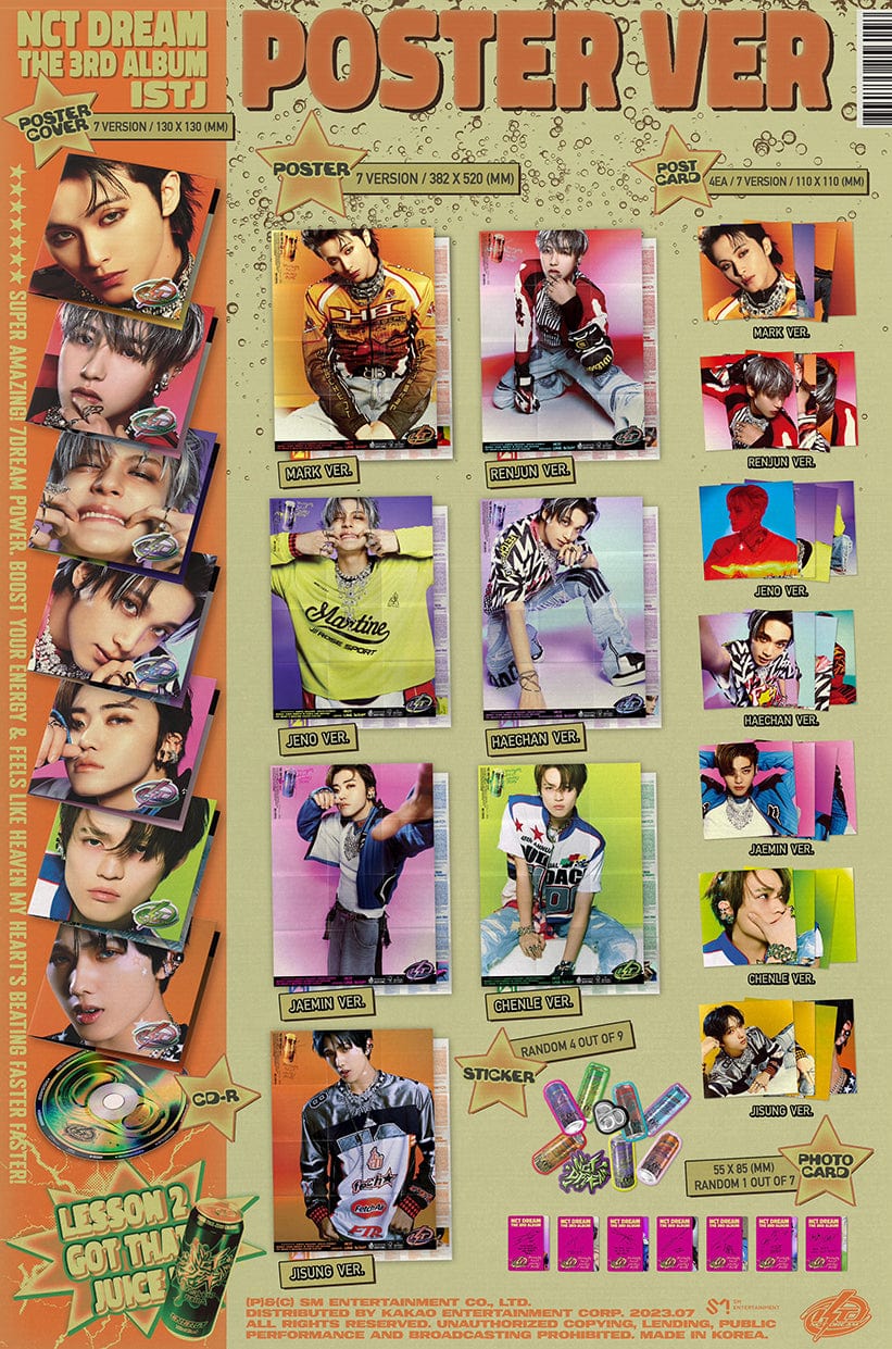 NCT DREAM - ISTJ ( Poster Ver.)