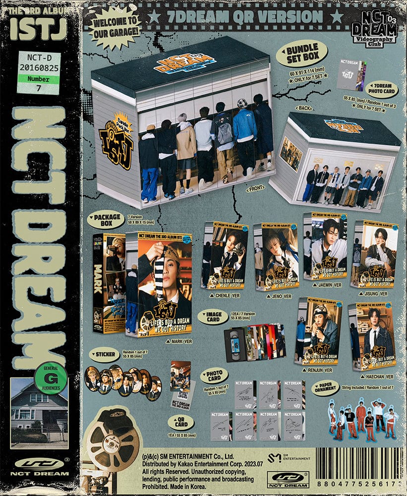 NCT DREAM - ISTJ ( 7Dream QR Ver.)
