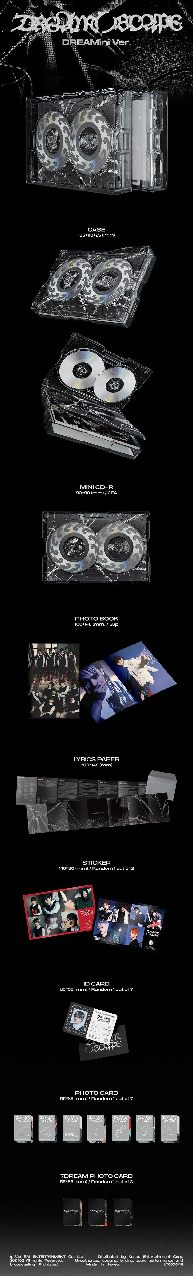 NCT DREAM - [DREAM( )SCAPE] (Case Ver.)