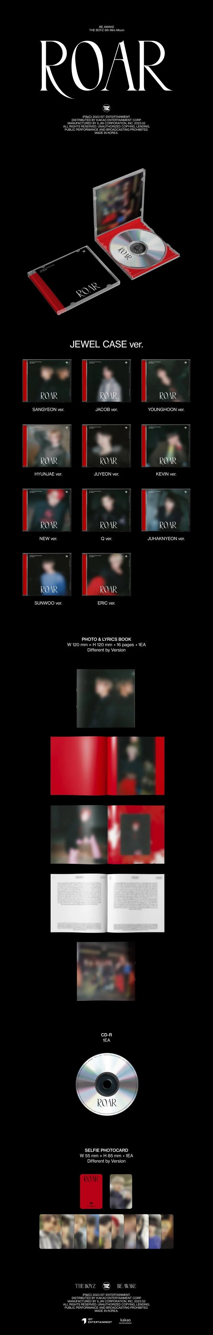 THE BOYZ - BE AWAKE (Jewel ver) RANDOM