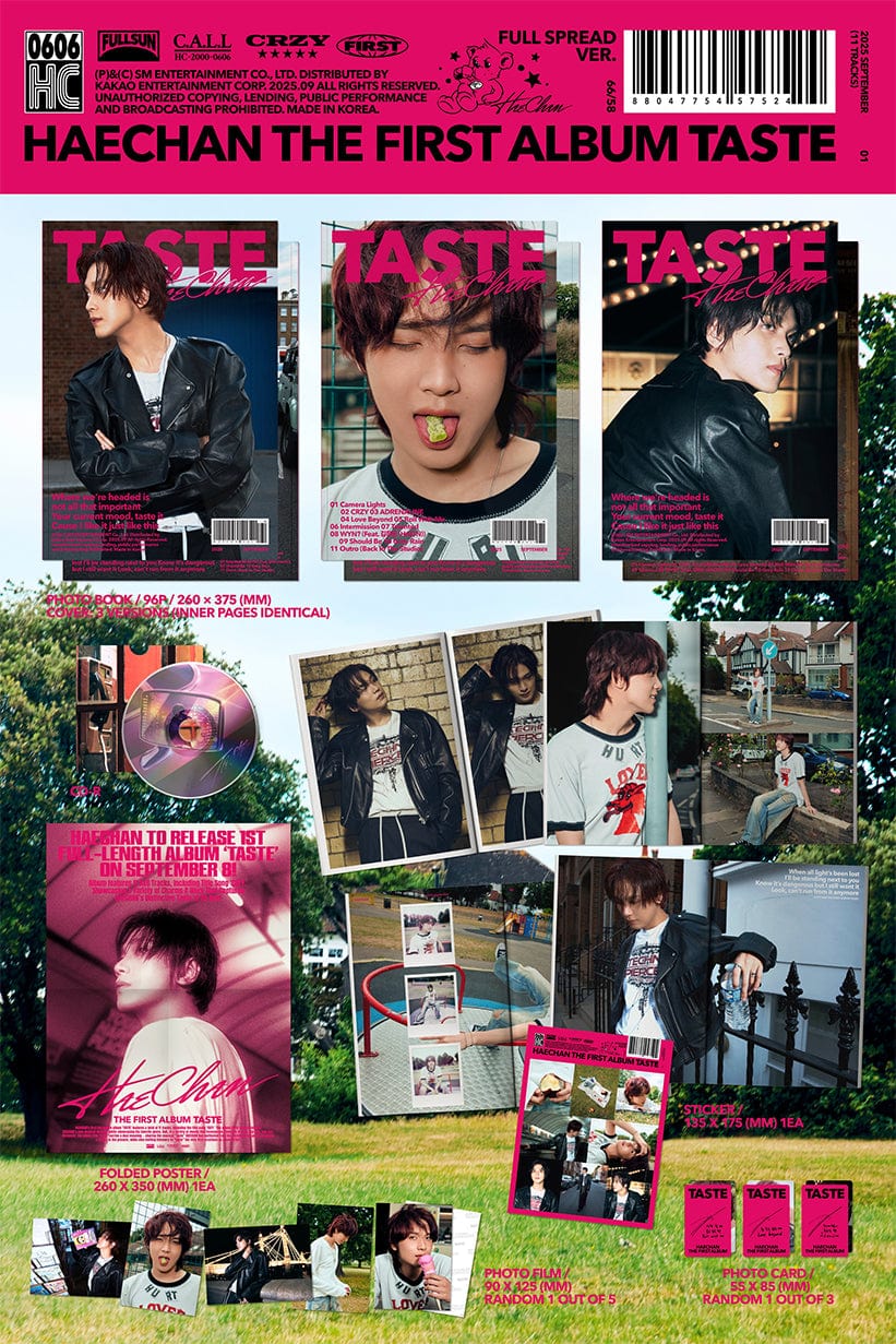 NCT HAECHAN - TASTE (Full Spread Ver.)