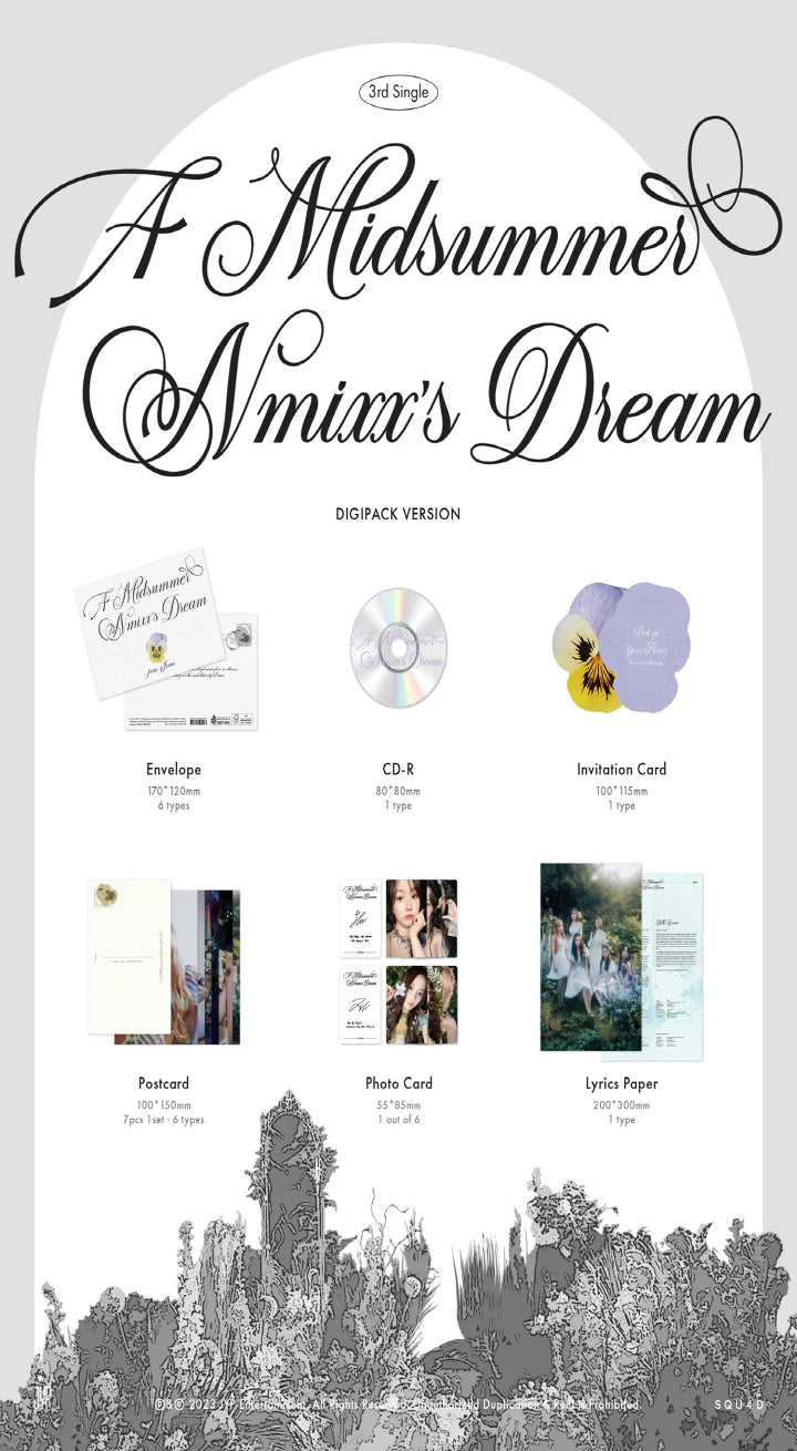 NMIXX - A Midsummer NMIXX'S Dream DIGIPACK RANDOM Version
