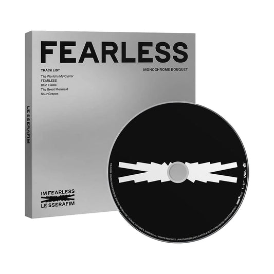 LE SSERAFIM - FEARLESS (Monochrome Bouquet Ver.)