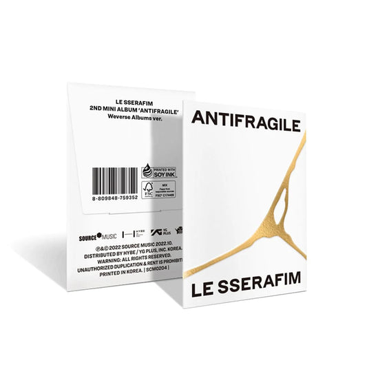 LE SSERAFIM - ANTIFRAGILE (Albumi WEVERSE)