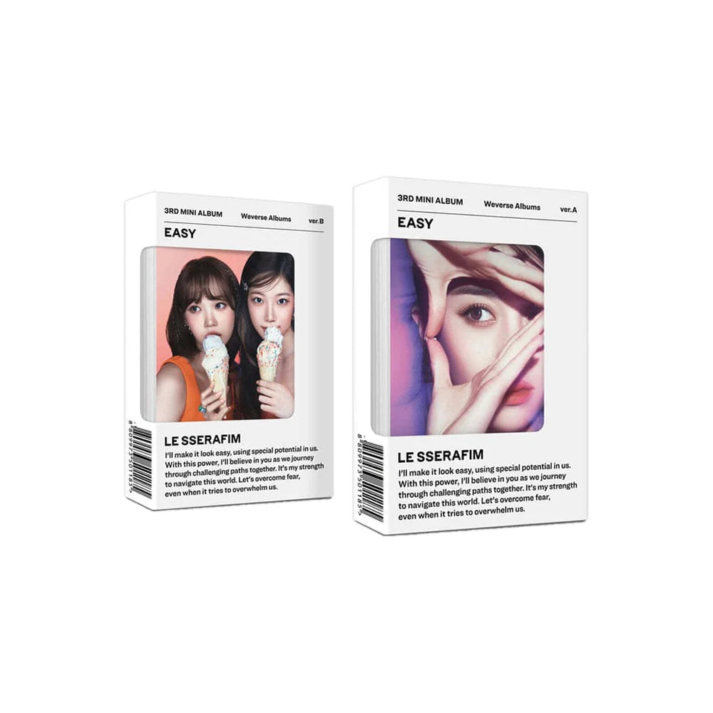 LE SSERAFIM - EASY (Album WEVERSE)