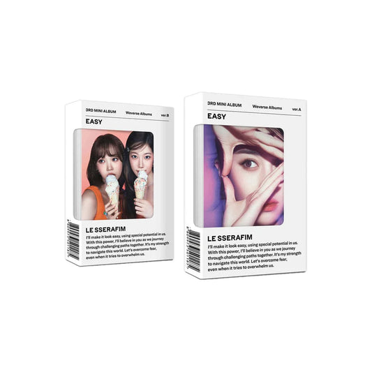 LE SSERAFIM - EASY (Album WEVERSE)