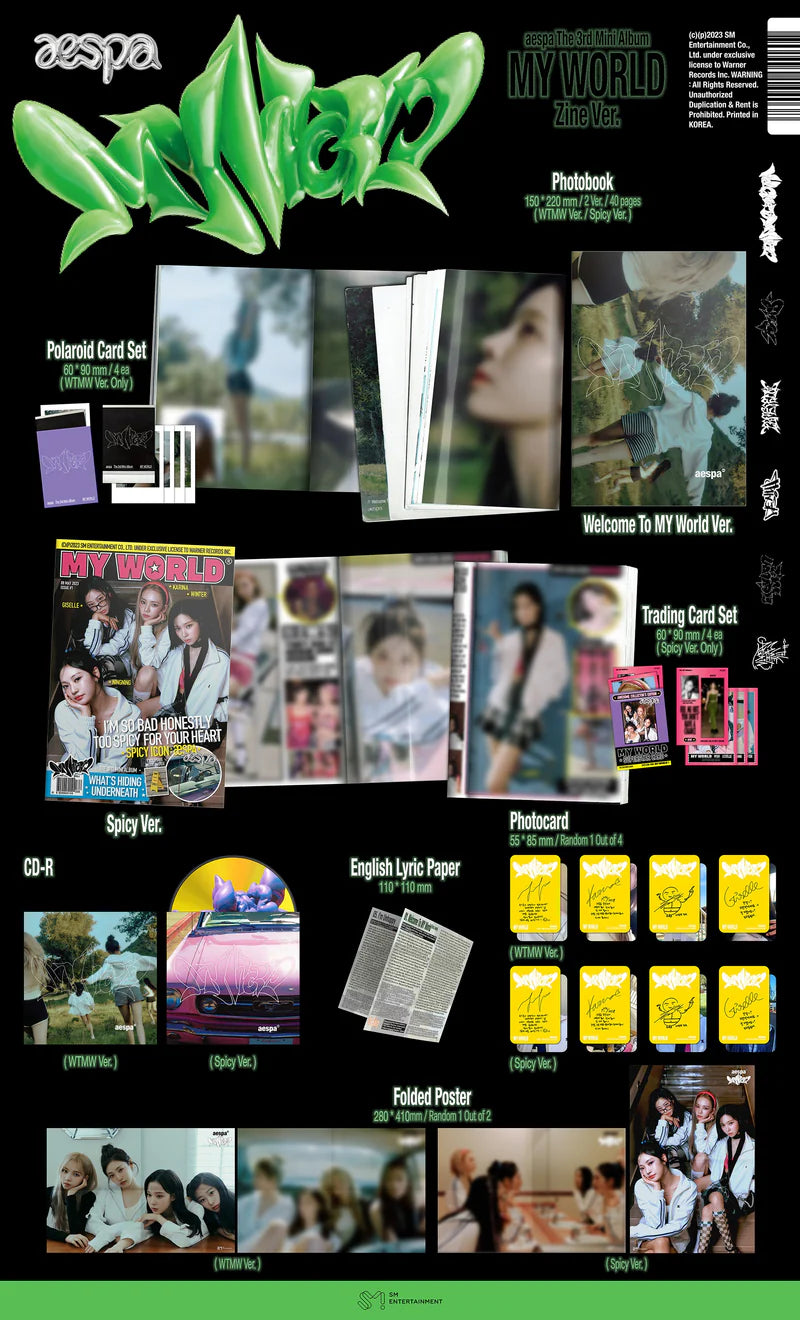 aespa - MY WORLD (ZINE ver)