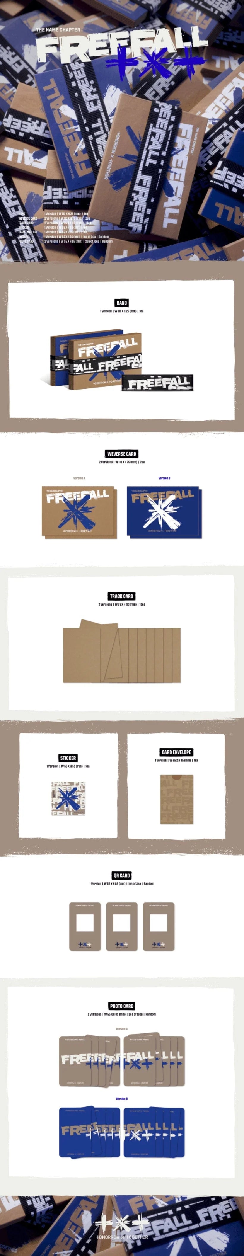 TXT - The Name Chapter: FREEFALL (Weverse Albums ver.)