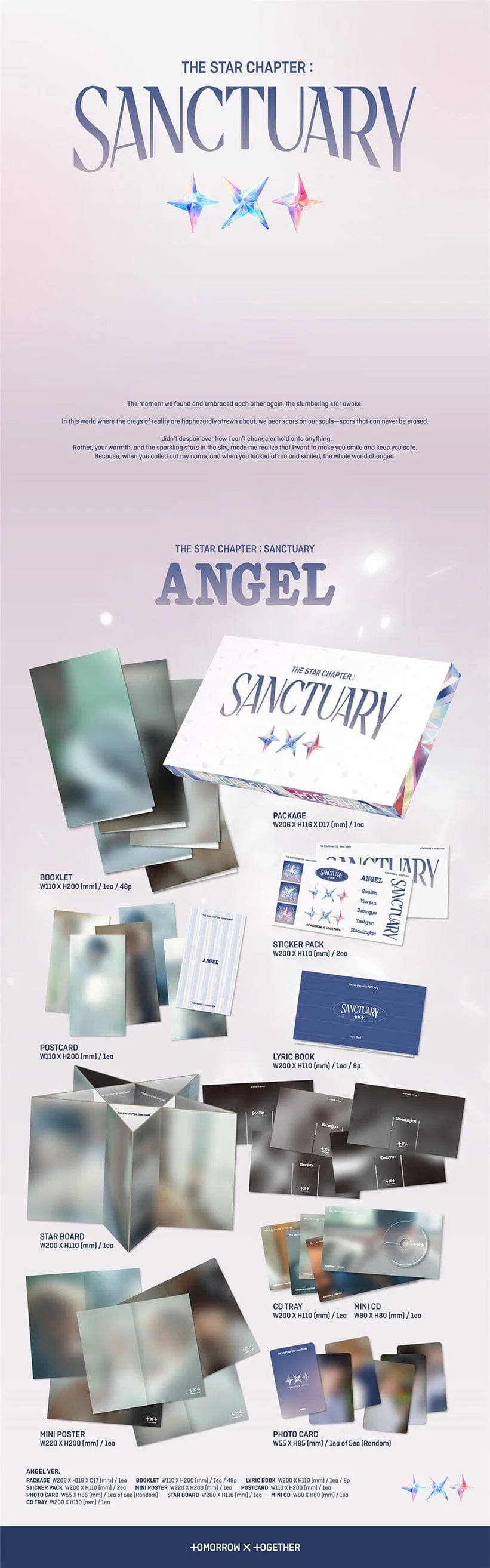 TXT - The Star Chapter SANCTUARY (ANGEL VER.)