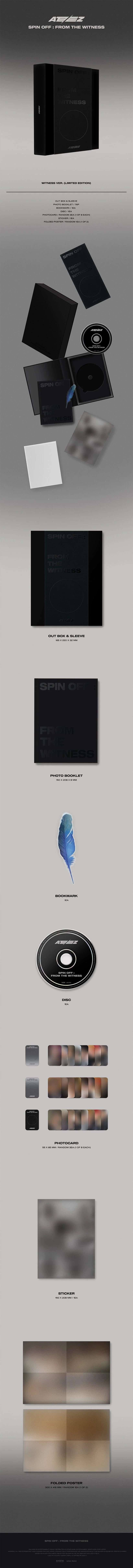 ATEEZ - SPIN OFF : FROM THE WITNESS (WITNESS Ver.) [Edicion i Limituar]
