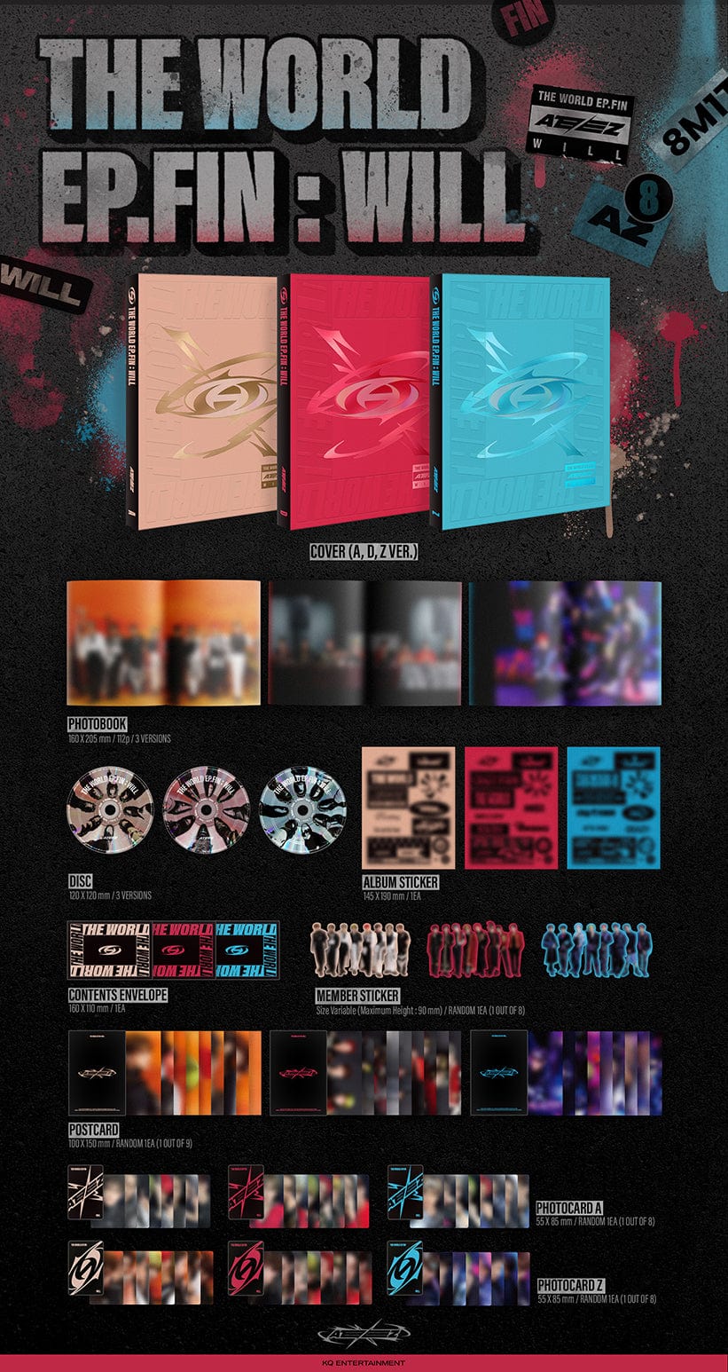 ATEEZ - THE WORLD EP FIN WILL