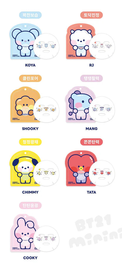 BT21 ESSENCE SHEET MASK