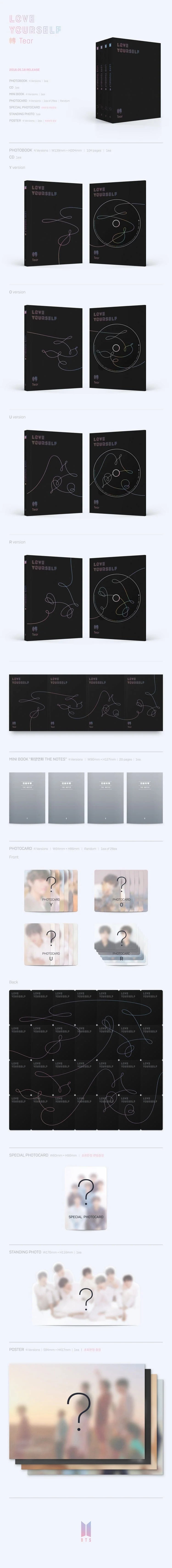 BTS - LOVE YOURSELF 'TEAR'