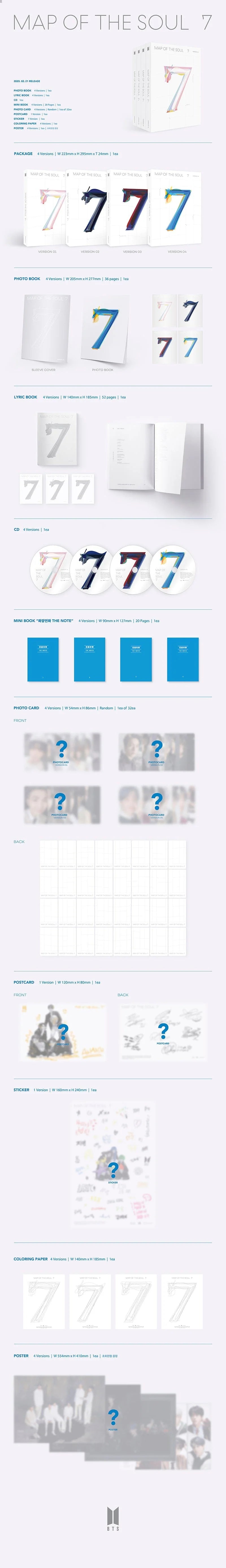 BTS - MAP OF THE SOUL : 7