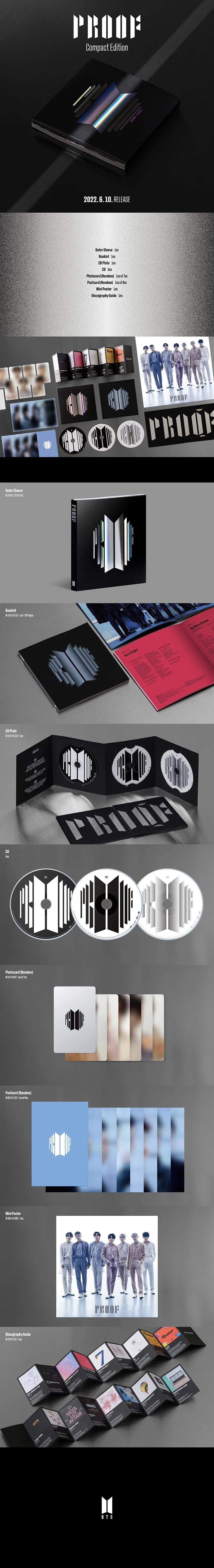 BTS - PROOF (Edicioni Compact)