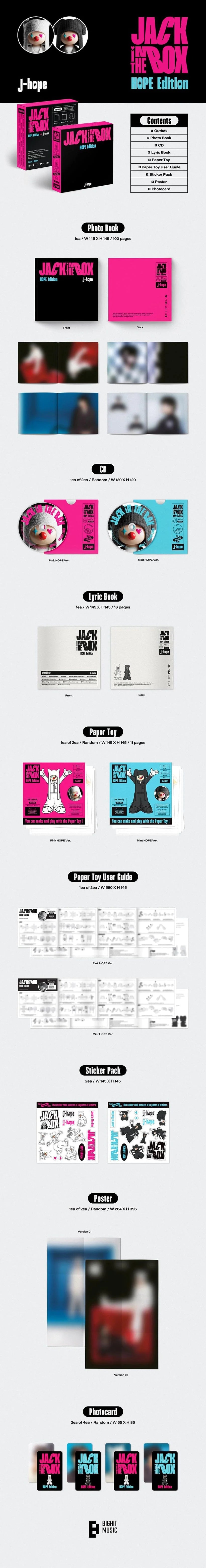 j-hope - JACK IN THE BOX (Edicioni HOPE)
